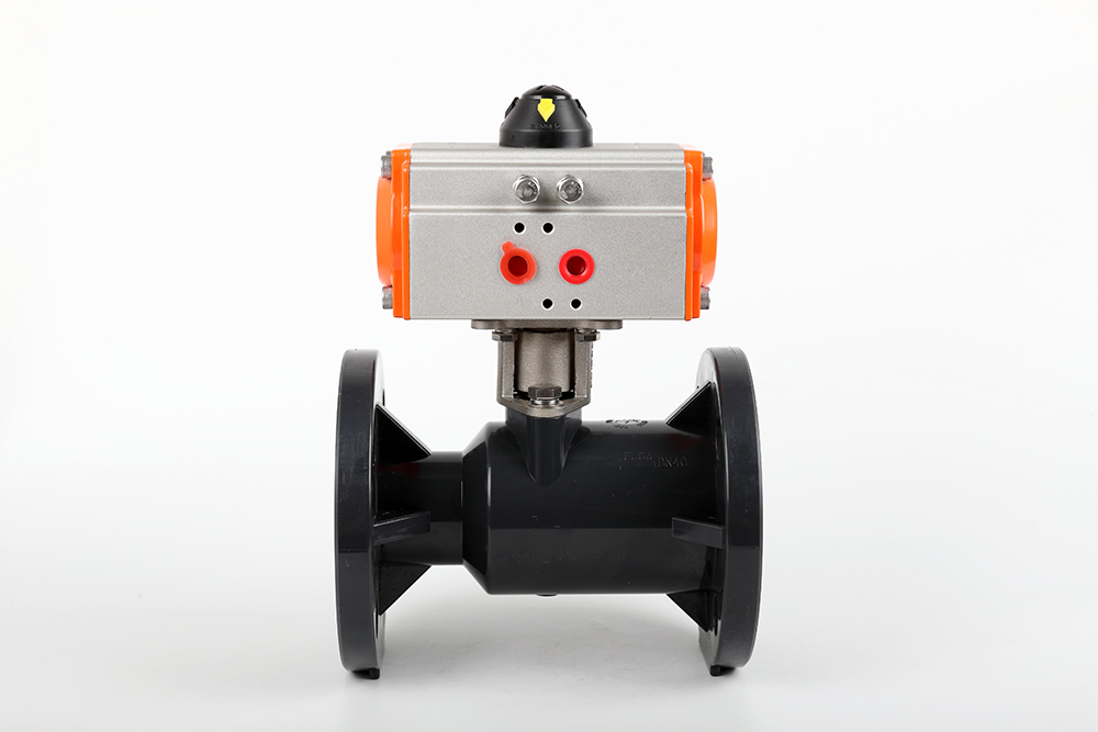 巴彦淖尔气动法兰一体球阀